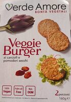Veggie Burger ai carciofi e pomodori secchi
