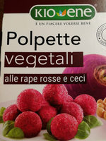 Polpette vegetali rape e ceci