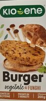 Burger vegetale ai funghi