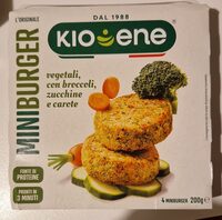 Burger con broccoli, zucchine e carote