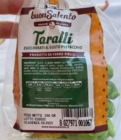 Taralli zuccherati gusto pistacchio