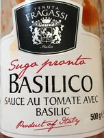 Sauce tomate basilic