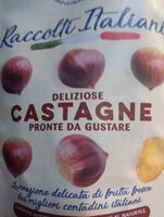 Castagne pronte da gustare