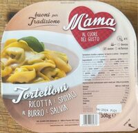 Tortelloni Ricotta e Spinaci al Burro e Salvia