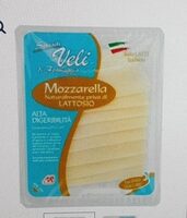 Squisiti veli di mozzarella senza lattosio
