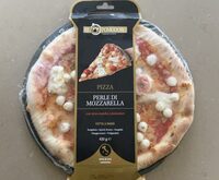 Pizza perle di mozzarella