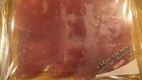 Carpaccio di carne salads del trentino