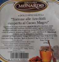 Torrone alle arachidi