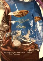 Praline di cioccolato al latte