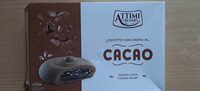Biscotto con crema al cacao