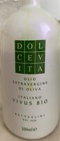 Olio extra vergine di oliva Vivus Bio Dolcevita