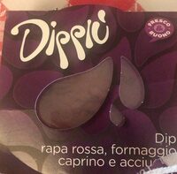 Dip rapa rossa caprino e acciughe