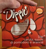 Dip carota, succo di pomodoro e arancia