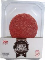 Hamburge di bovino adulto aberdeen angus