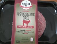 Burger bovino adulto