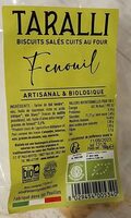 Taralli Fenouil