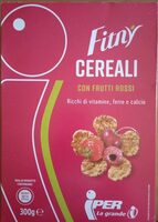 Fitny cereali con frutti rossi
