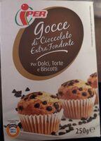 Gocce di cioccolato extra fondente