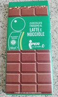Cioccolato finissimo latte e nocciole