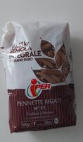 Pasta di semola integrale di grano duro