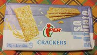 Crackers con riso soffiato