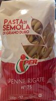 Pasta di semola di grano duro Penne rigate