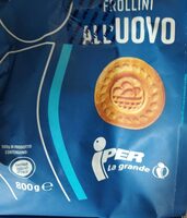 Frollini all'uovo