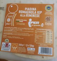 Piadina romagnola igp