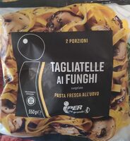Tagliatelle ai funghi pasta fresca all'uovo