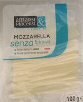 Mozzarella a fette senza lattosio