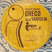 Yogurt magro greco alla vaniglia