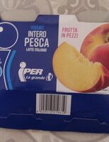 Yogurt intero pesca