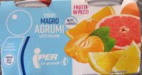Yogurt magro agrumi