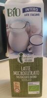 Latte microfiltrato pastorizzato intero Biologico