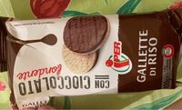 Gallette con cioccolato fondente
