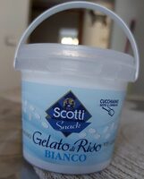 Gelato di riso bianco