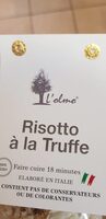 Risotto a la truffe