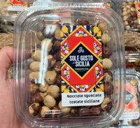 Nocciole sgusciate tostate siciliane