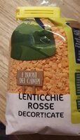 Lenticchie rosse decorticate