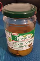 Olives vertes entières en samur