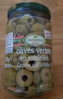 Olives vertes en rondelles