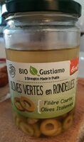Olives vertes en rondelles