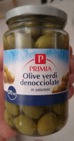 Olive verdi denocciolate