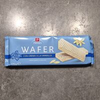 Wafer con crema alla vaniglia