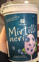 Yogurt intero mirtilli neri
