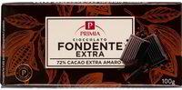 Cioccolato fondente extra 72% cacao
