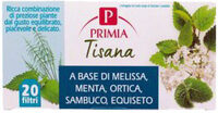 Tisana a base di melissa, ortica, sambuco ed equiseto