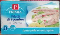 Filetti di Sgombro al naturale