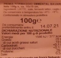 Emmental bavarese