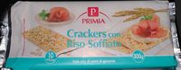Crackers con riso soffiato